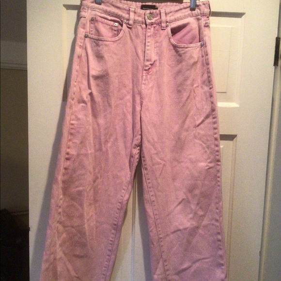 Frank and oak Nina jeans in pink - Picture 4 of 6
